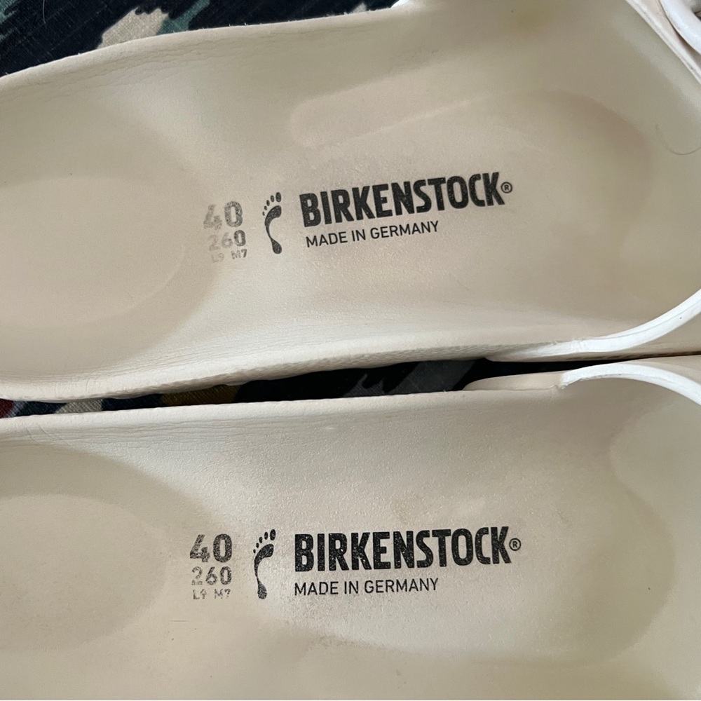 Birkenstock white Madrid Eva rubber sandals - Picture 5 of 5